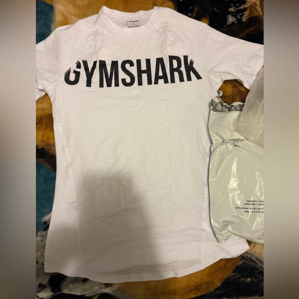 Gymshark White Performance Tee - image 2